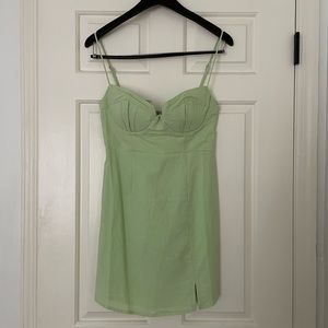 Selfie Leslie - “Devoted” Structured Detail Bust Cami Strap Dress